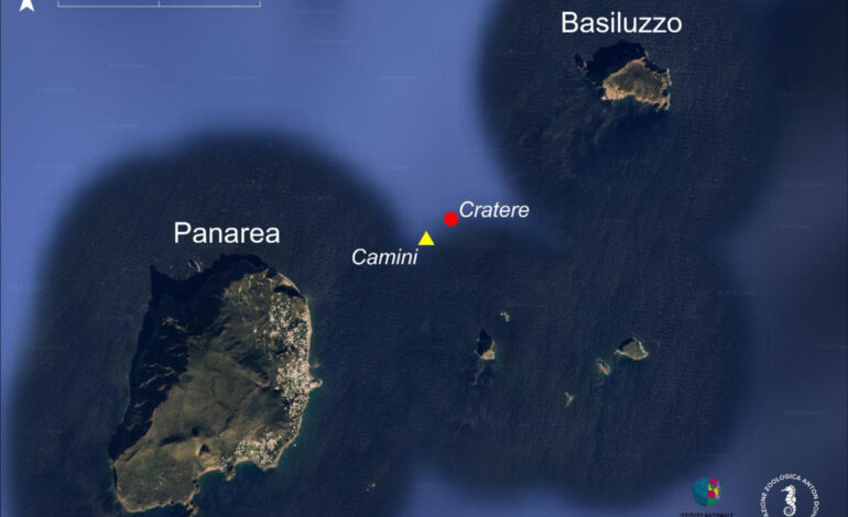 PANAREA | SCOPERTI NUOVI CAMINI IDROTERMALI E UN GRANDE CRATERE SOTTOMARINO AL LARGO DELL’ISOLA