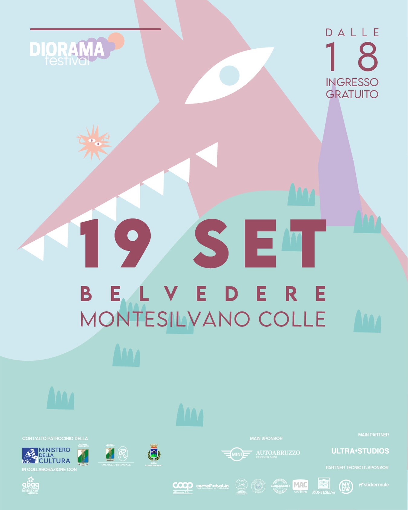 Ultimo appuntamento per Diorama Festival al Belvedere di Montesilvano Colle