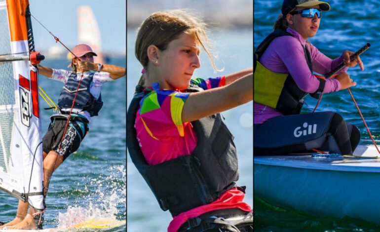 Un oro e due argenti, tutti al femminile, per il Club Lauria ai Campionati Italiani Giovanili di vela a Ravenna