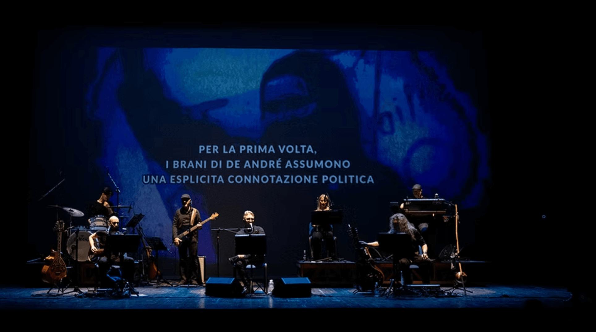 De André, La Storia: anteprima del tour nazionale per i trent’anni di Anime Salve alla Fortezza Vecchia di Livorno. Martedì 8 settembre ore 21,30.