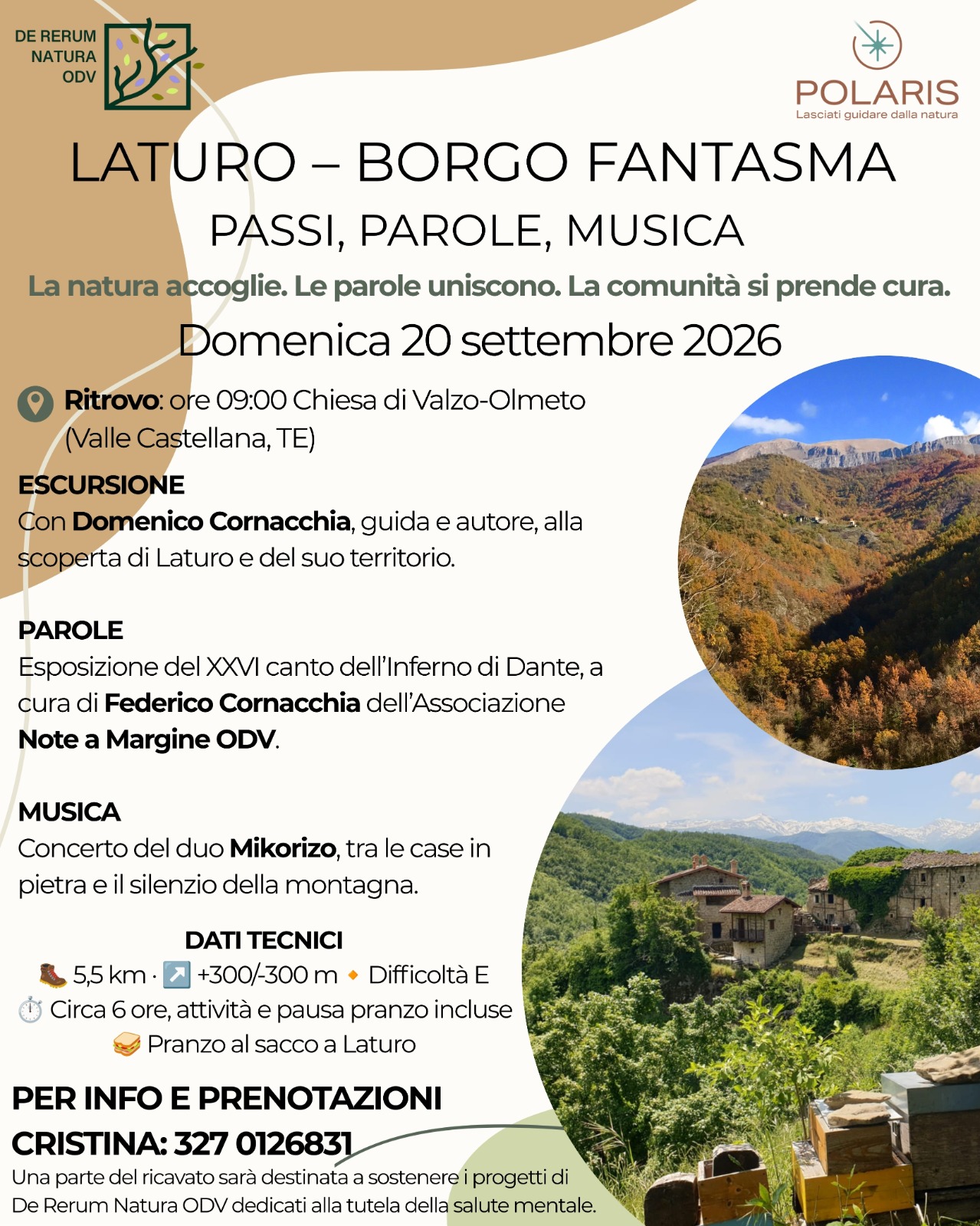 Alla scoperta di Laturo, borgo fantasma tra passi, parole, musica