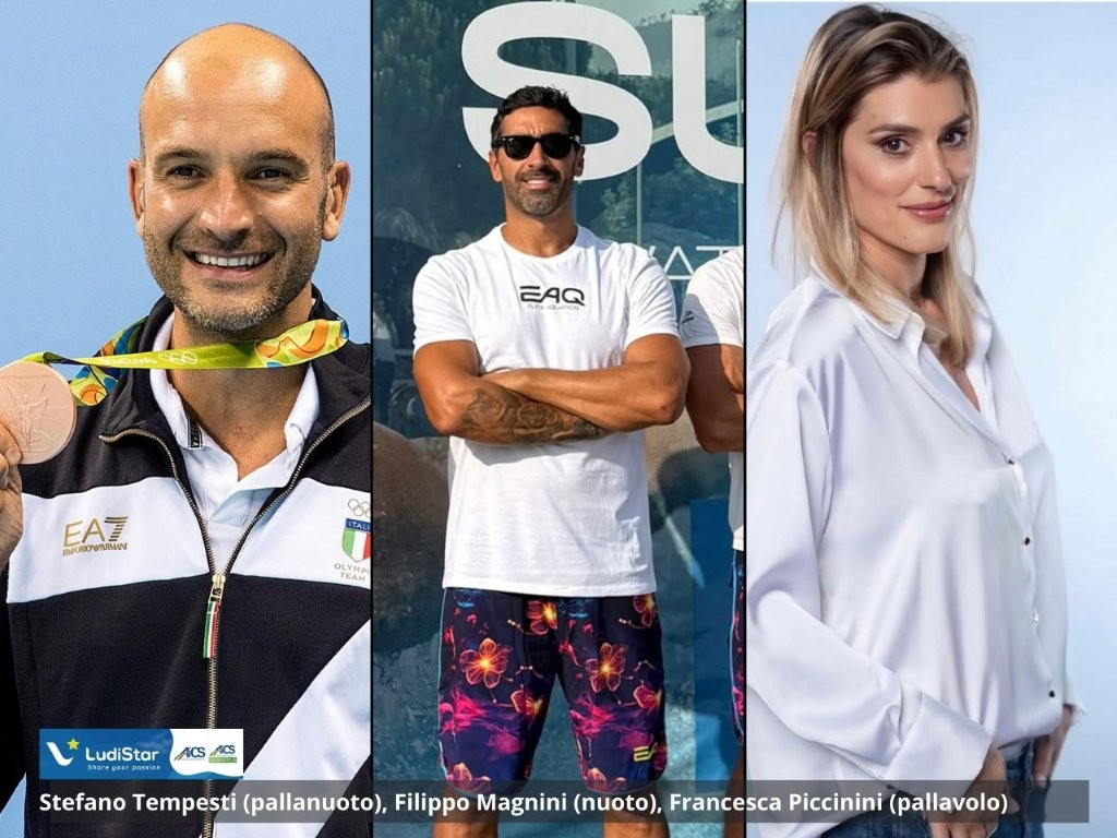 Le star dello sport, a Mondello, per LudiStar Sport Experience – AiCS Mediterranean Cup