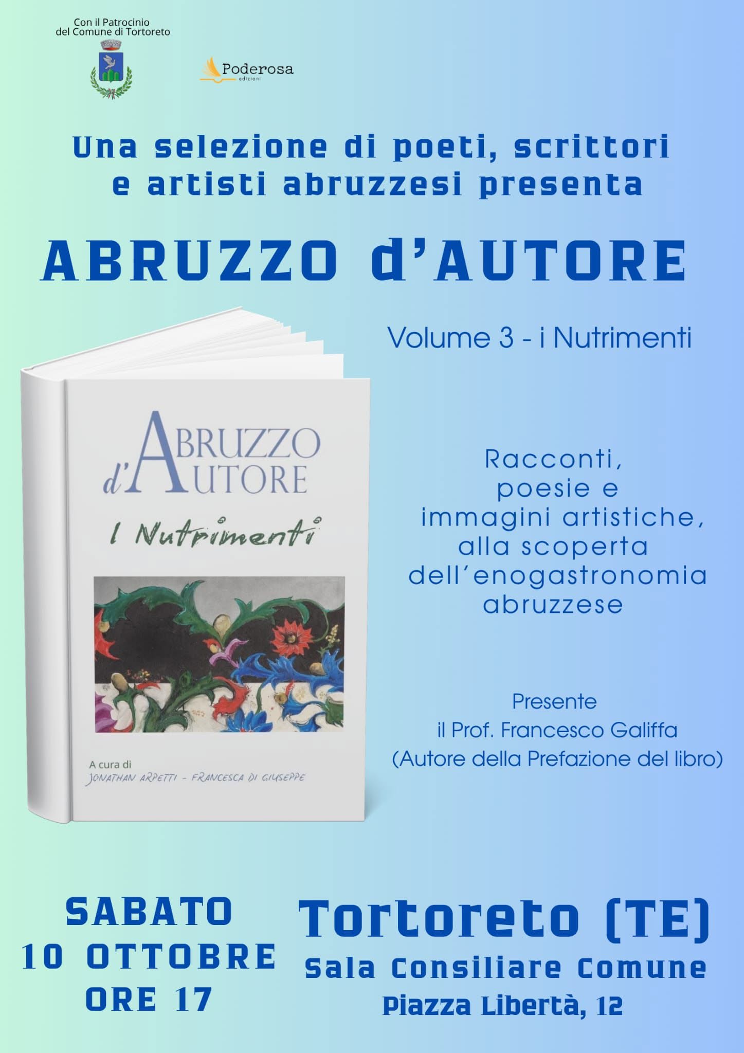 “Abruzzo d’Autore” si presenta a Tortoreto