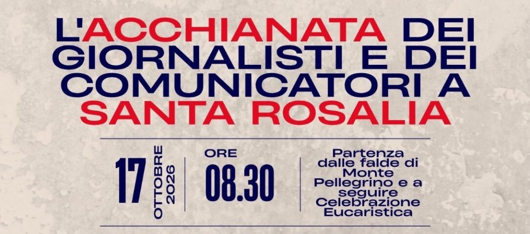 La prima “acchianata” dei giornalisti e delle giornaliste a Santa Rosalia: sabato 17 ottobre 2026 dalle ore 8.30