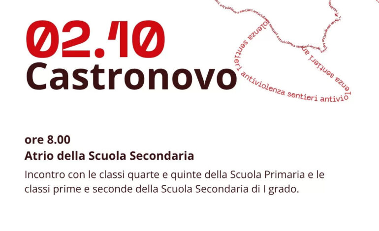 Orme d’ombra arriva a Castronovo di Sicilia, Vicari e Lercara Friddi: tre incontri con le scuole in una sola mattinata