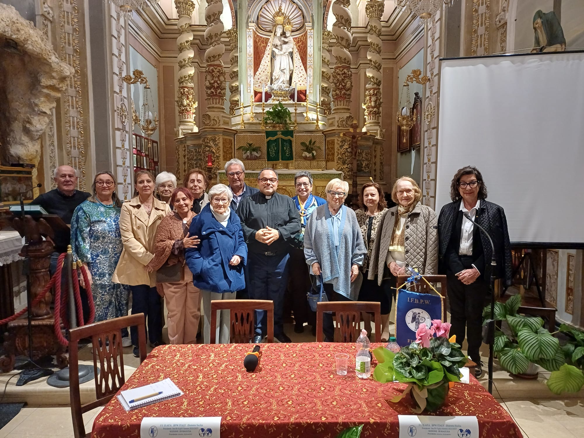 La FIDAPA di Ragusa in religioso cammino fino al Santuario di Chiaramonte Gulfi