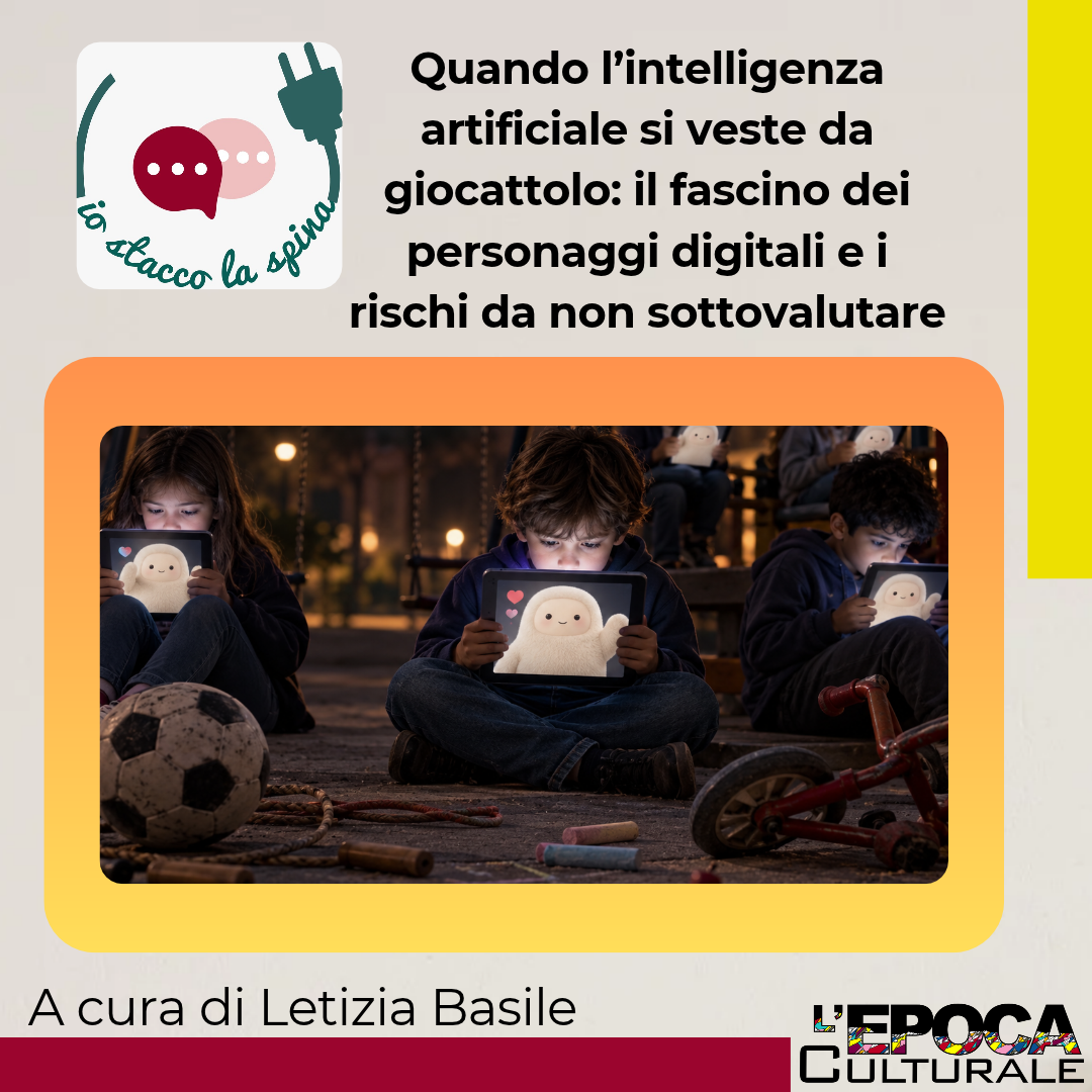 Quando l’intelligenza artificiale si veste da giocattolo: il fascino dei personaggi digitali e i rischi da non sottovalutare